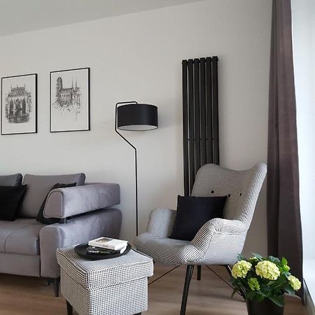 Apartament 150 Zaspa Vvita Z Prywatnym Ogrodem I Tarasem Gdańsk Eksteriør billede