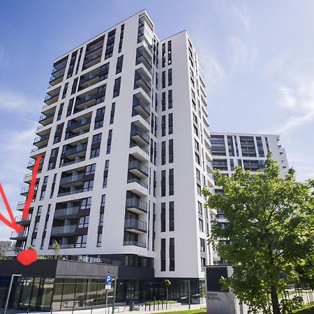 Apartament 150 Zaspa Vvita Z Prywatnym Ogrodem I Tarasem Gdańsk Eksteriør billede