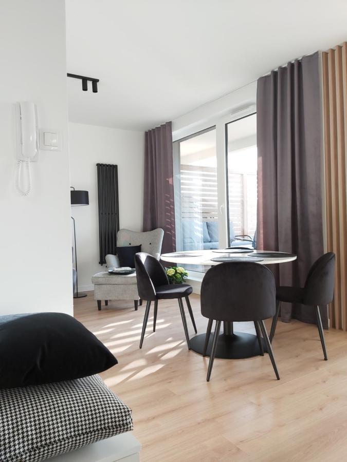 Apartament 150 Zaspa Vvita Z Prywatnym Ogrodem I Tarasem Gdańsk Eksteriør billede