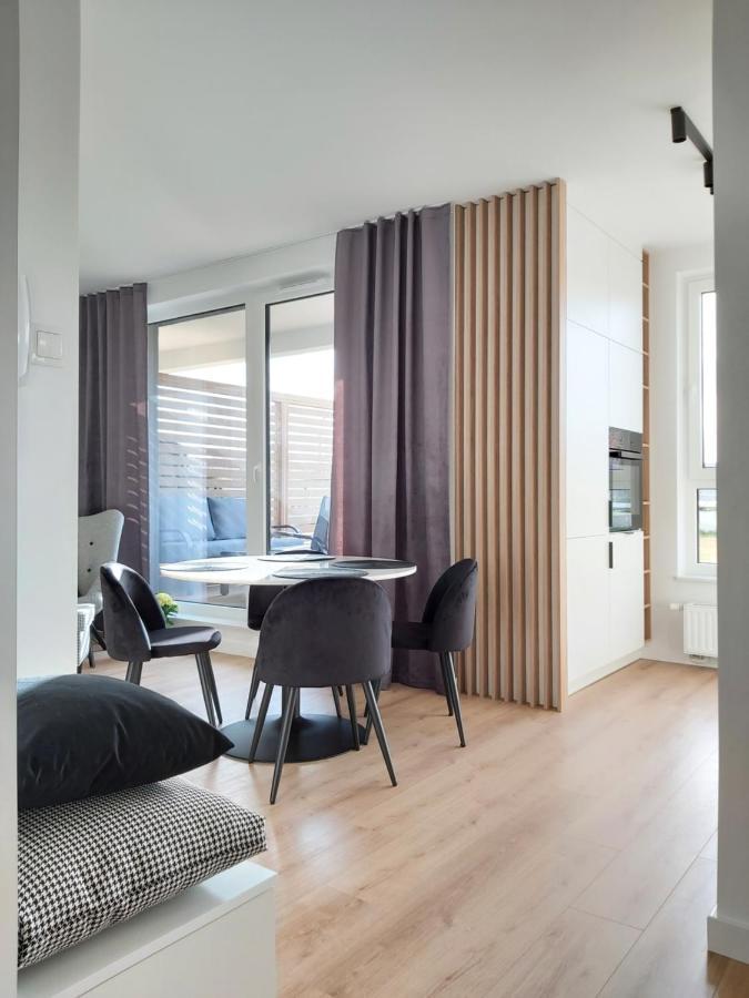 Apartament 150 Zaspa Vvita Z Prywatnym Ogrodem I Tarasem Gdańsk Eksteriør billede